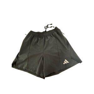Adidas Men’s Shorts Training Workout S Black HEAT.RDY 5” Inseam Slim Fit Logo